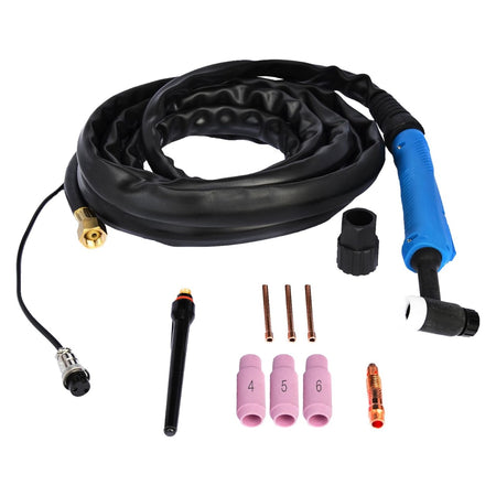 LOTOS TIG200ACDC 200A AC/DC Aluminum TIG Welder with DC Stick/Arc Welder, Square Wave Inverter with Foot Pedal and Argon Regulator 110/220V Dual Voltage Brown - LOTOS Plasma Cutters & Welders