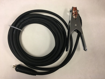 Lotos GC02 19 Feet Ground Cable 10-25 Ground Clamp for Lotos Plasma Cutters: LTP7000 LTP8000 - LOTOS Plasma Cutters & Welders