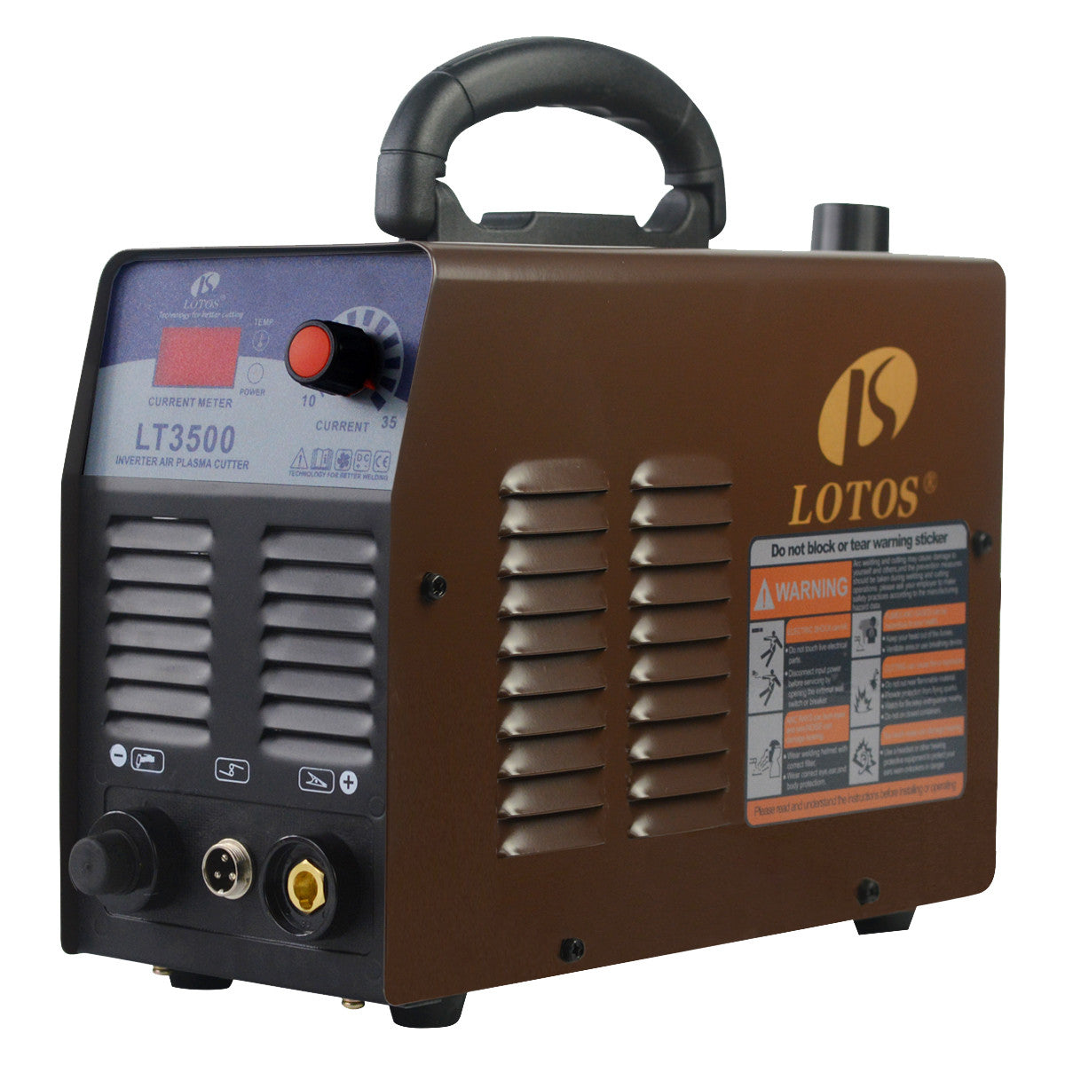 Lotos LT3500 35Amp 110V/120V Input Portable 2/5' Cut Air Plasma Cutter - LOTOS Plasma Cutters & Welders