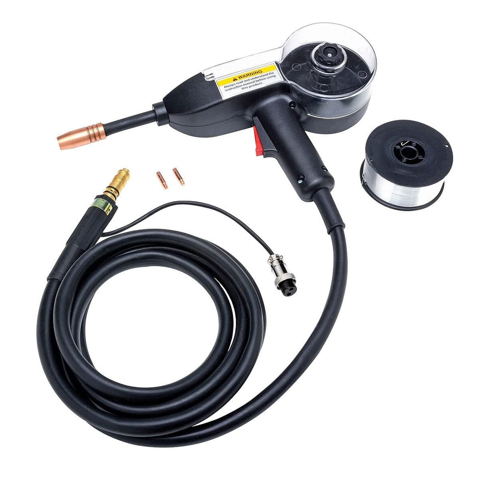 Lotos MSG095 9ft 4 Prong MIG Welding Spool Gun for LOTOS MIG140 MIG175SE MIG175(2024 Synergistic Version MIG Welders