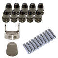LOTOS PCS22 PLASMA CUTTER CONSUMABLES SETS FOR BROWN COLOR LTP5000D LTP5600CD LTP6100D LTP5800D AND BROWN COLOR LTPDC2000D (22)