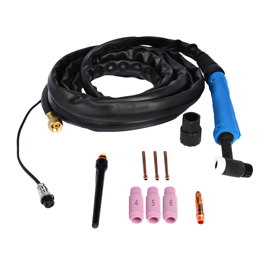 Lotos TT132 TIG Welding Torch 2 Pin Plug for TIG Welder TIG200 - LOTOS Plasma Cutters & Welders